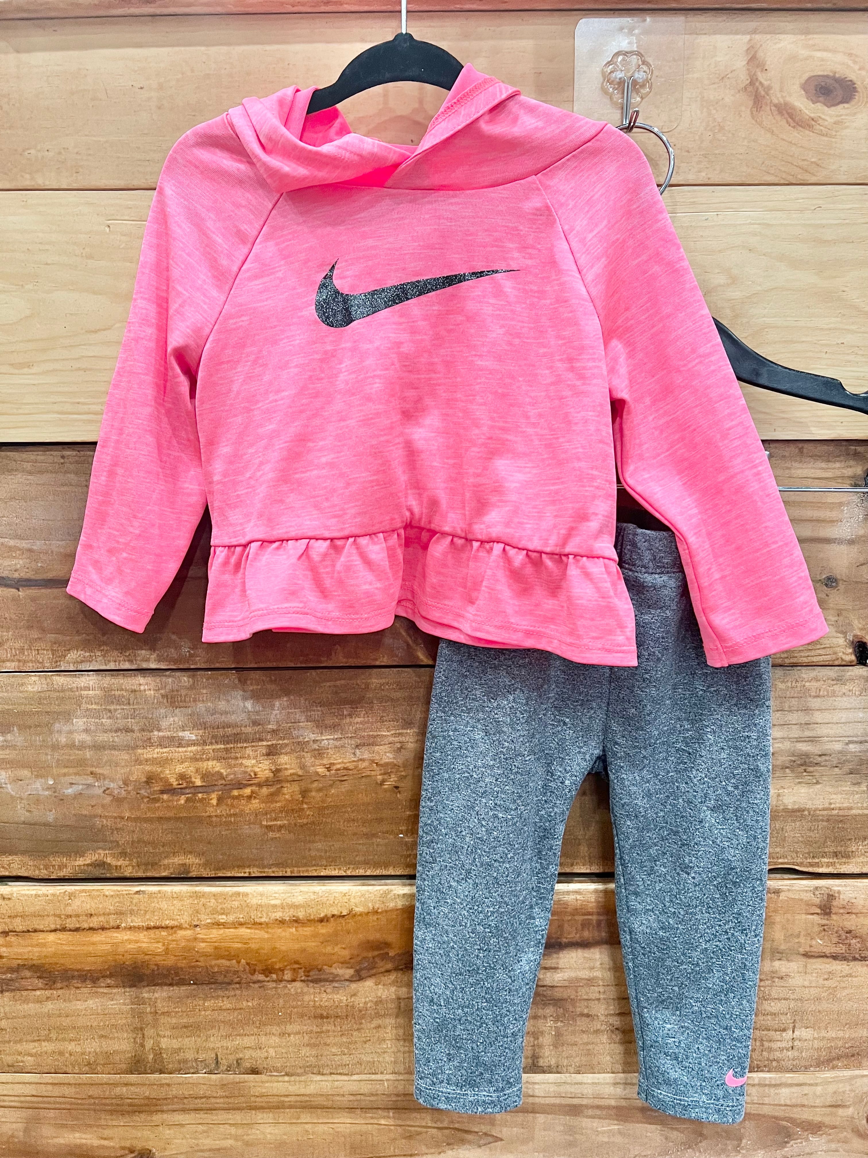 Nike Pink 2pc Outfit Size 18m – Three Little Peas Children's Resale &  Upscale Boutique