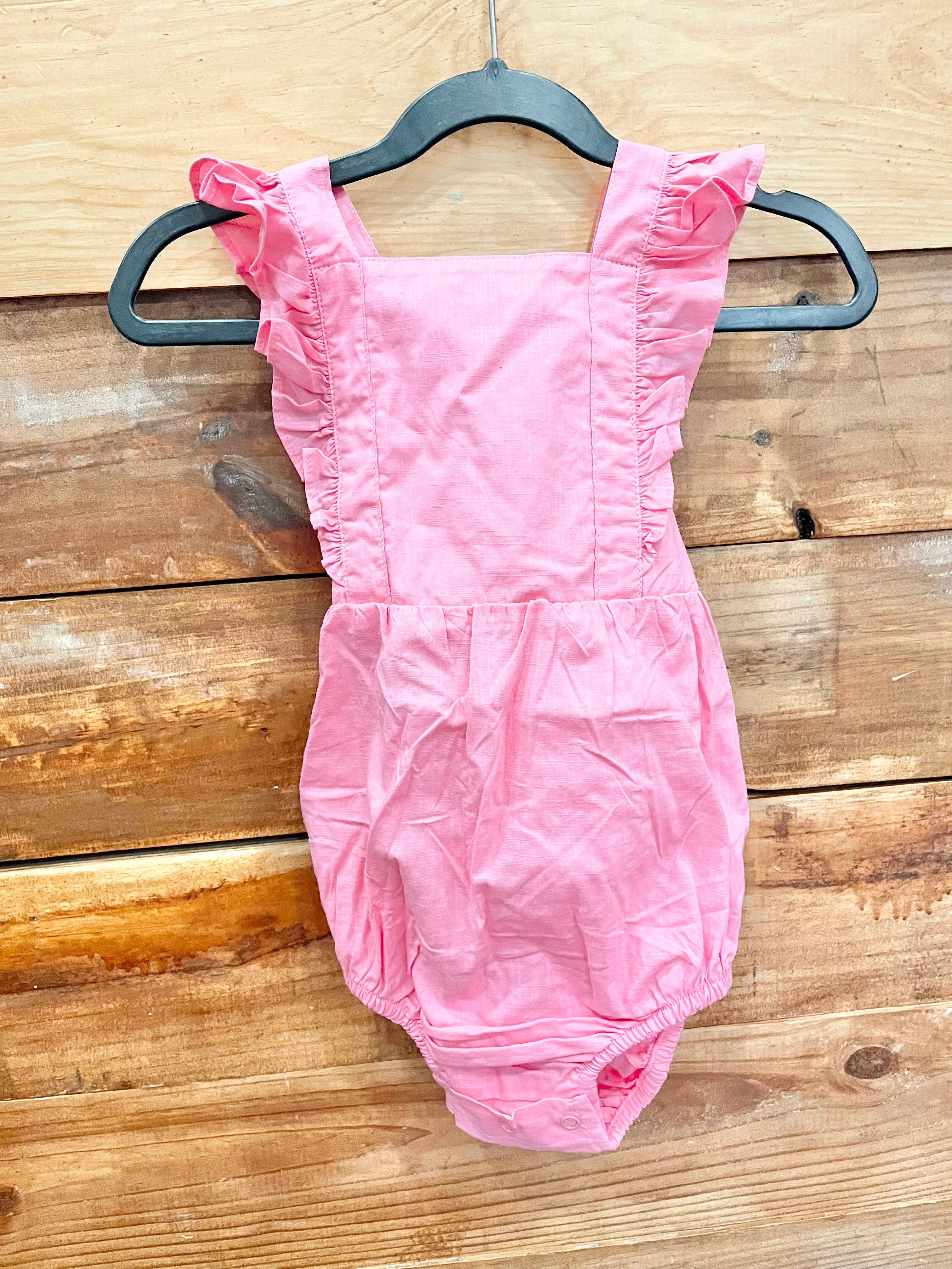 Ruffle Butts Pink Bubble Size 2T – Three Little Peas Children's Resale &  Upscale Boutique