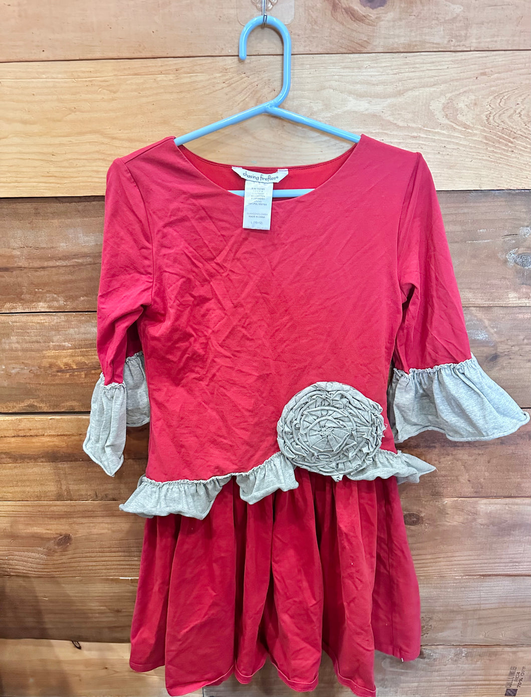 Chasing Fireflies Red Dress Size 10-12
