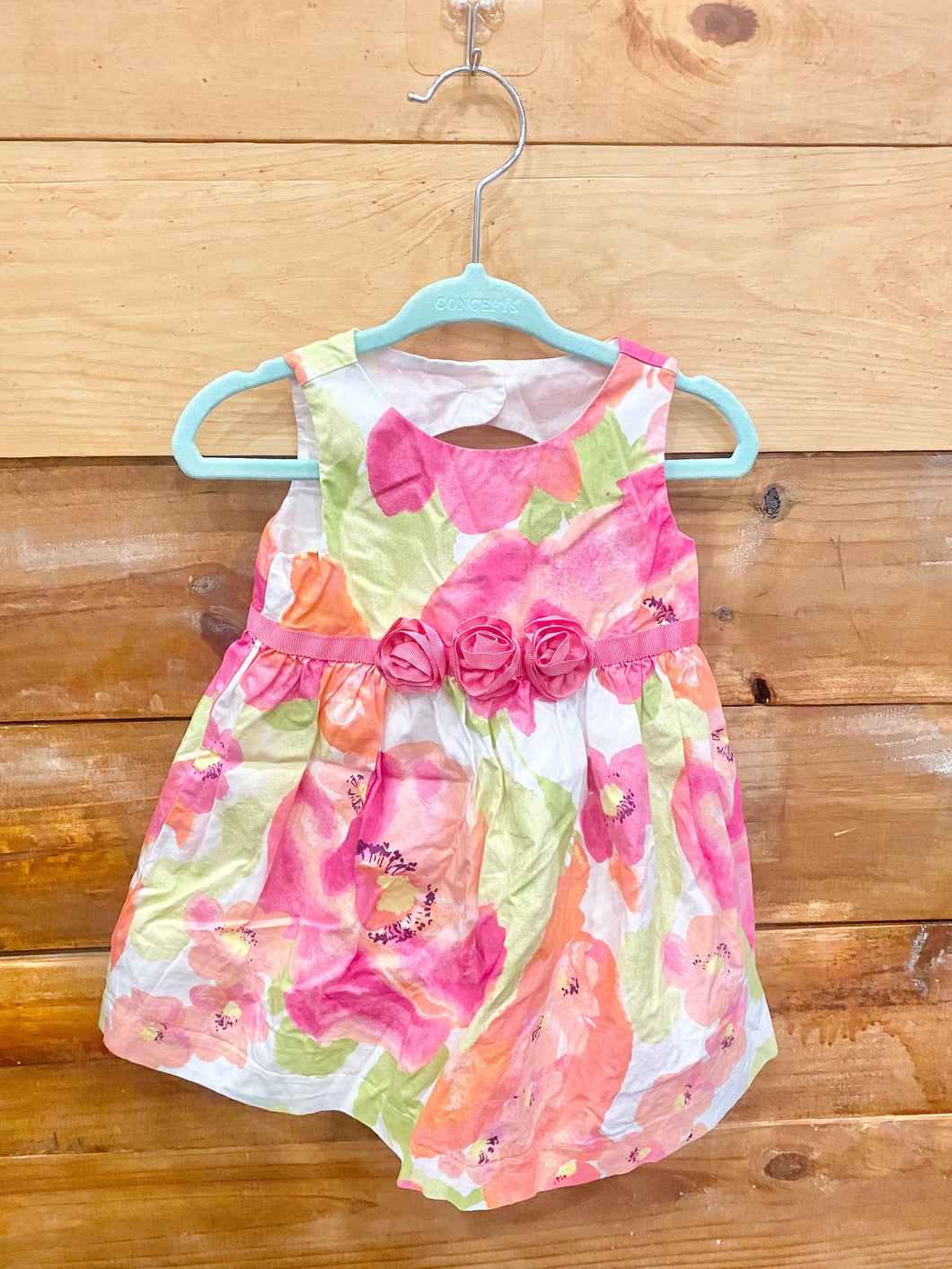 Gymboree Pink Flower Dress Size 6-12m – Three Little Peas