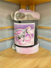 Load image into Gallery viewer, Unicorn Plush Throw Blanket
