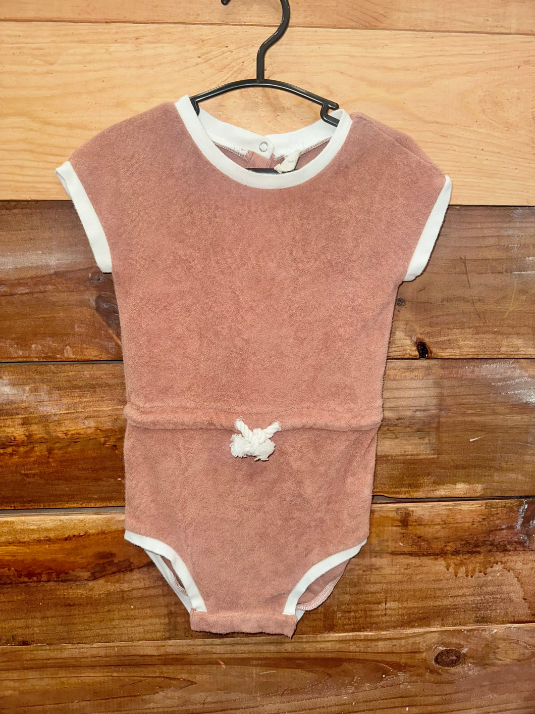 Quincy Mae Brown Romper Size 18-24m