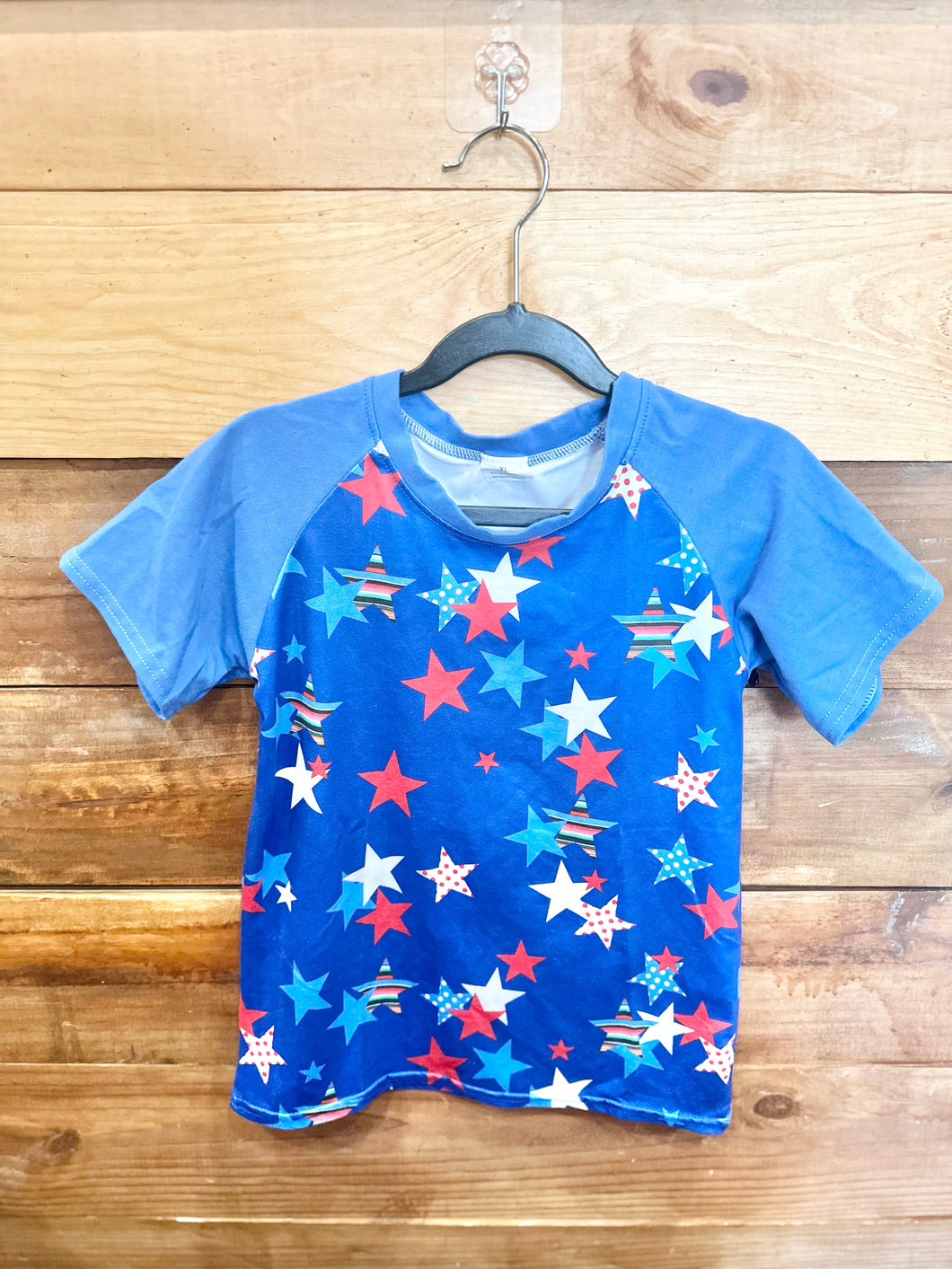 Blue Stars Shirt Size 5-6T