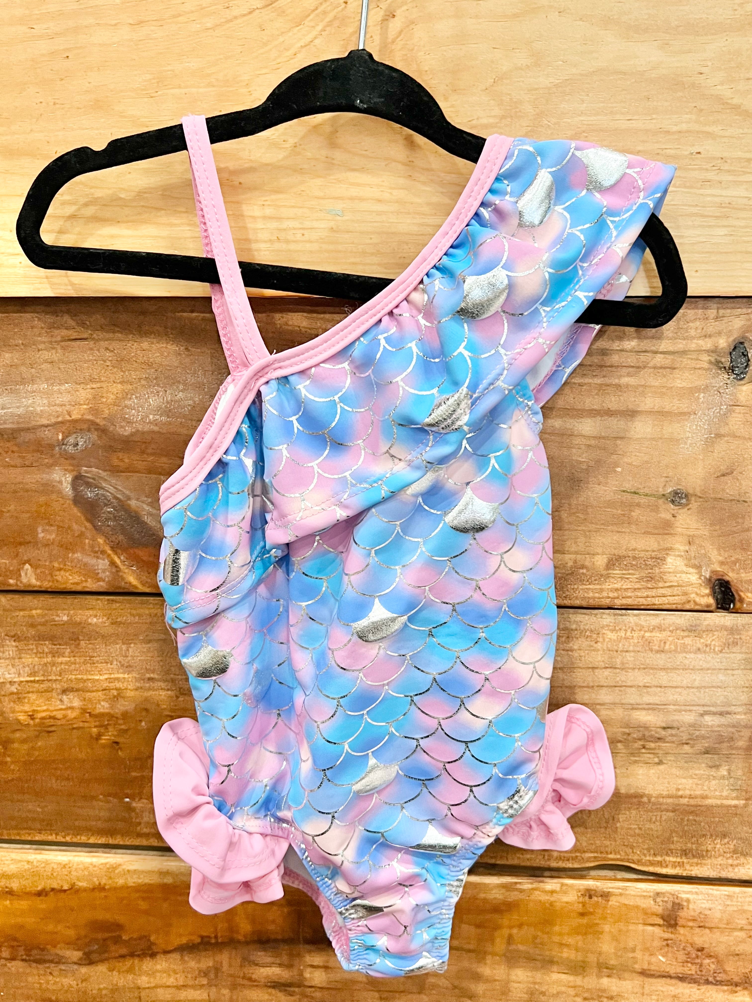 Young Hearts Mermaid Swimsuit Size 2T