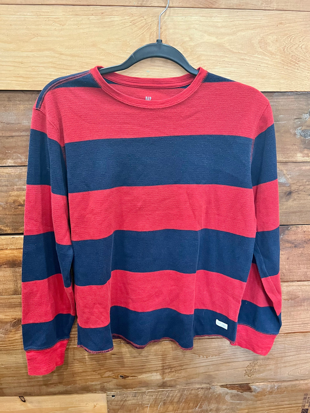 Gap Red Striped Shirt Size 14-16