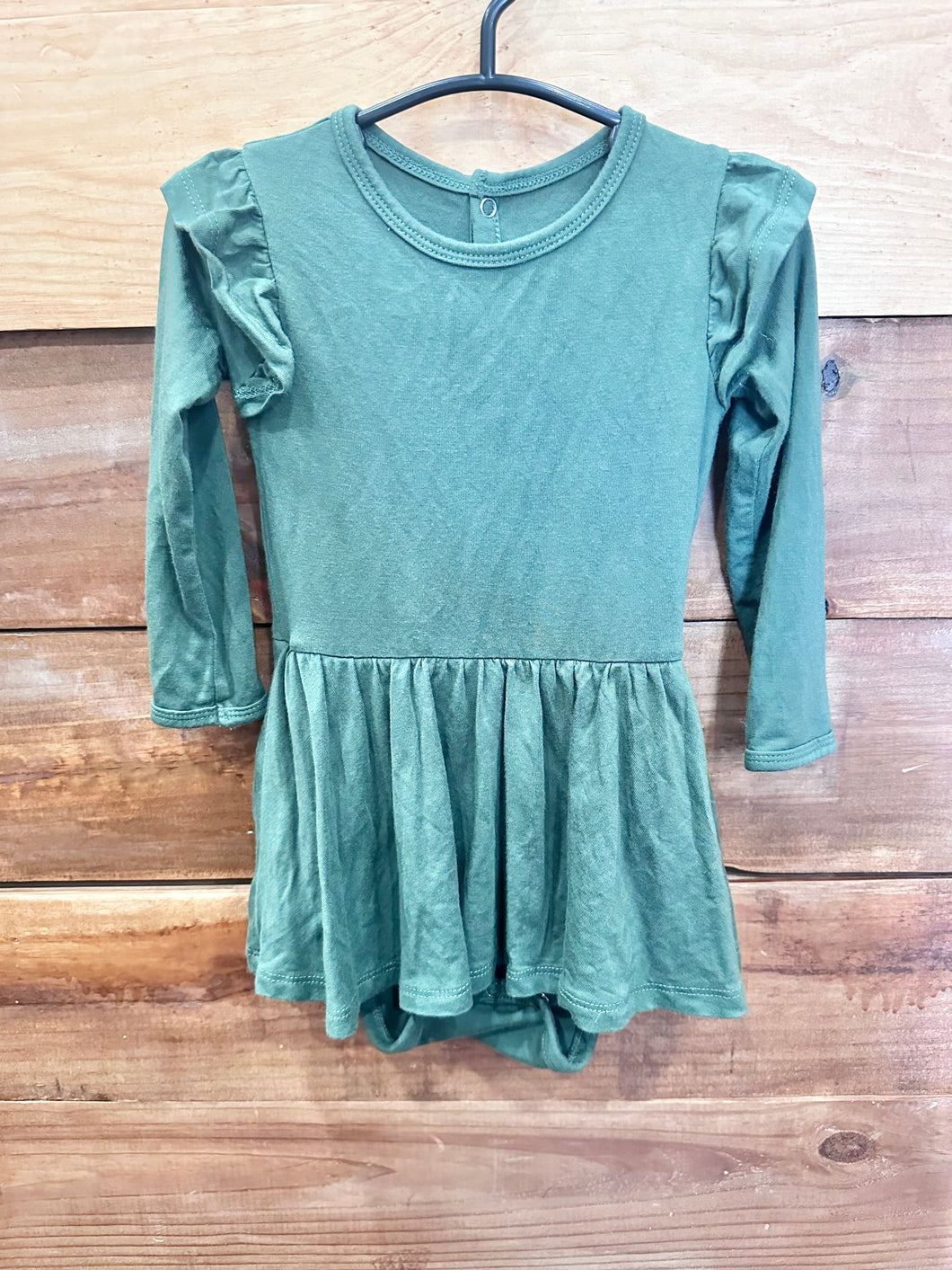 Kyte Baby Emerald Bodysuit Dress Size 12-18m*