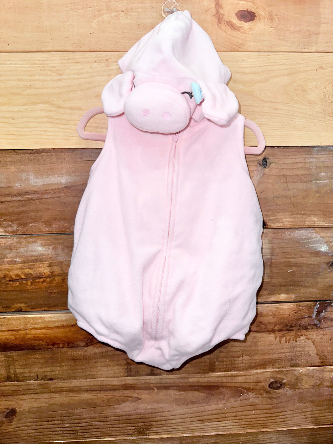 Carters Pink Pig Costume Size 6-9m