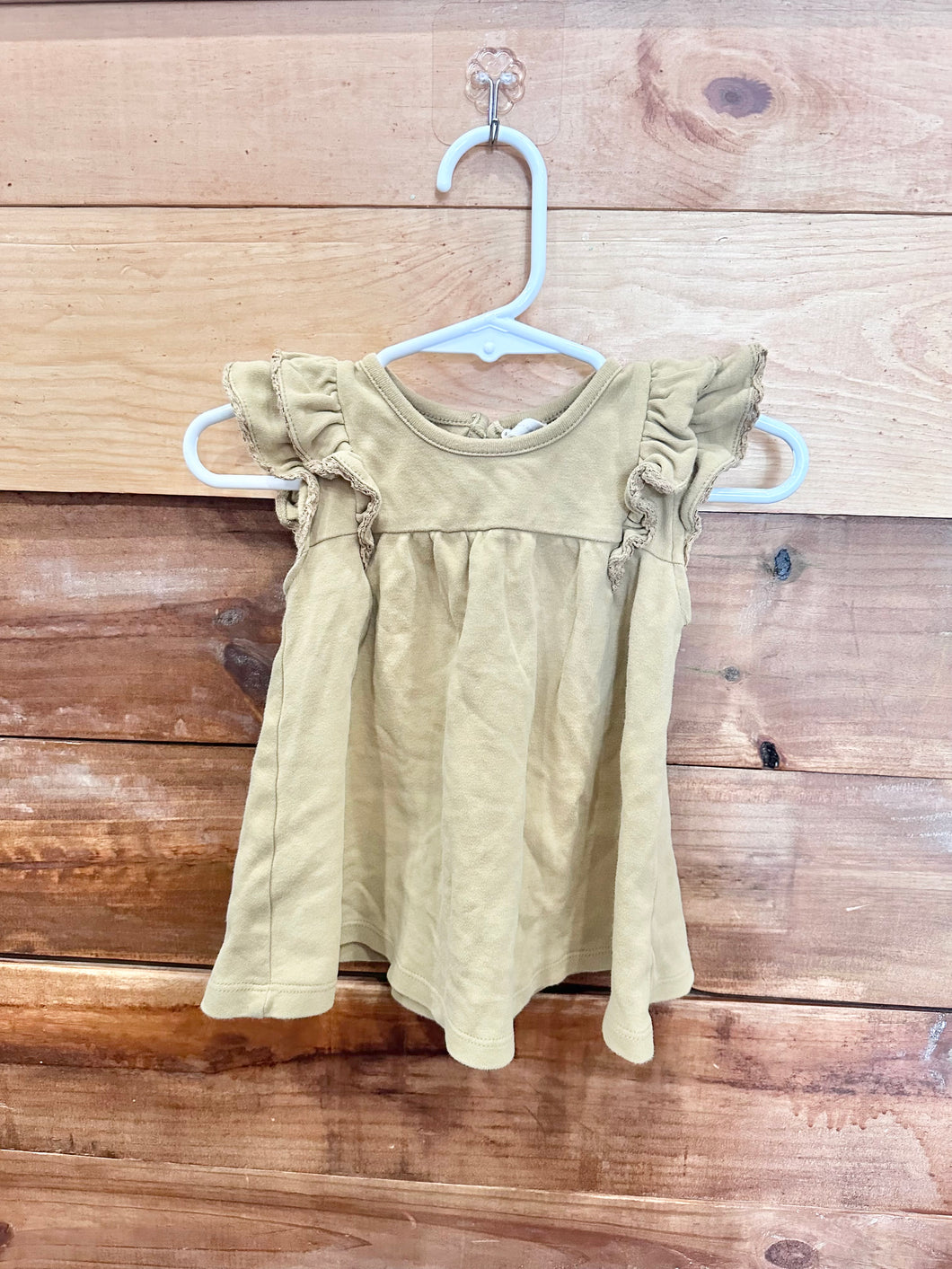 Quincy Mae Brown Dress Size 6-12m