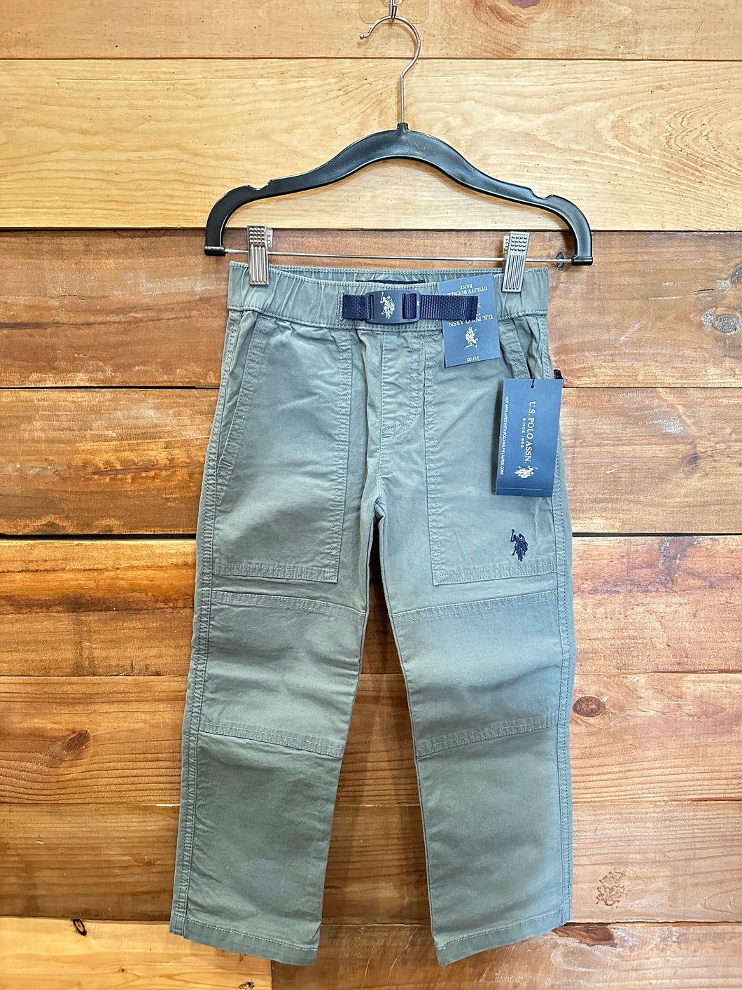 US Polo Gray Pants Size 4-5