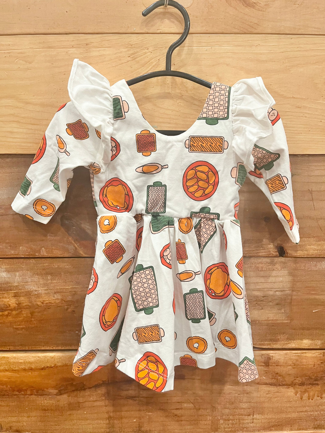 Monica + Andy Thanksgiving Dress Size 0-6m