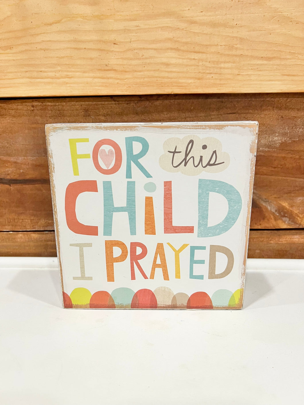 For This Child I Prayed Wall Art