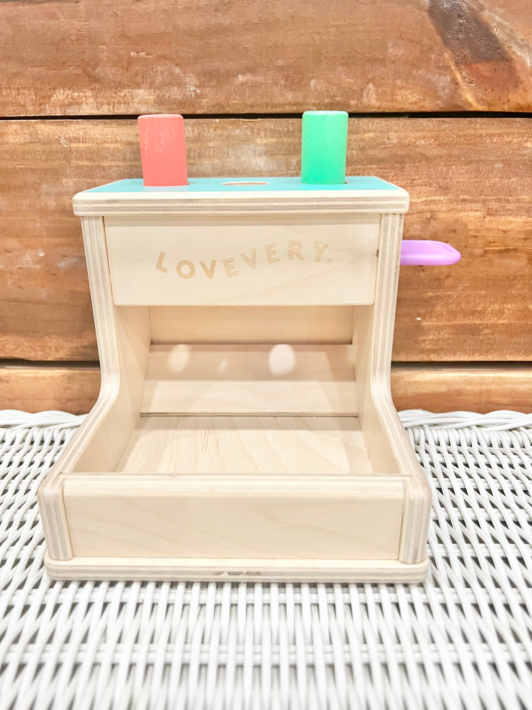 Lovevery Wooden Peg Drop Toy