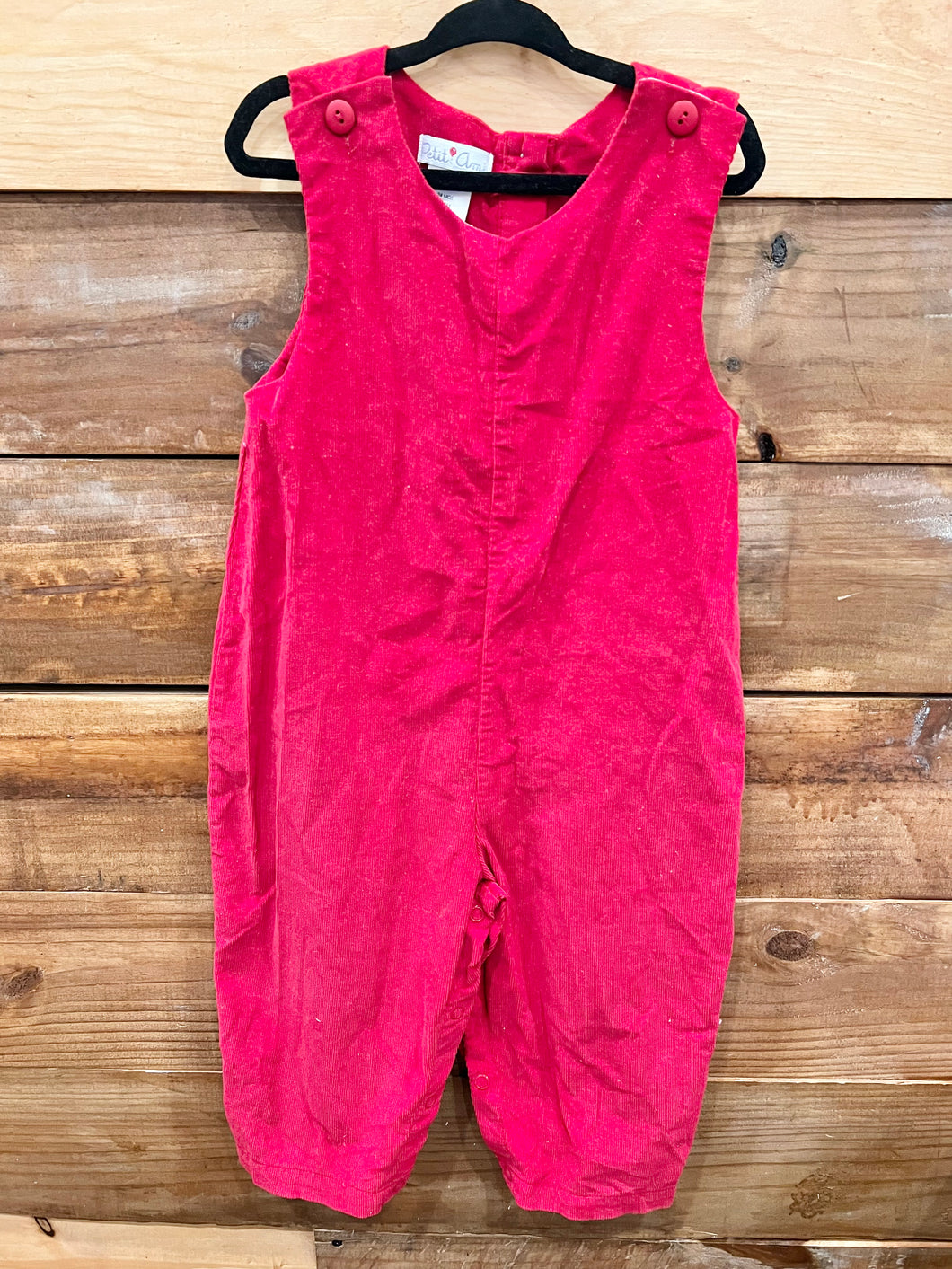 Petit Ami Red Longall Size 24m