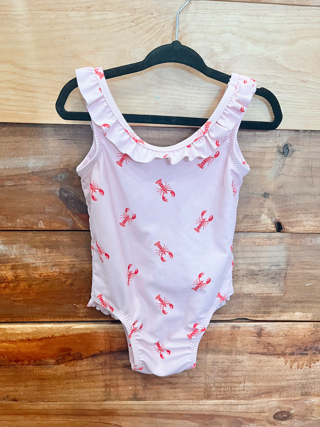 Old Navy Pink Lobster Swimsuit Size 18-24m