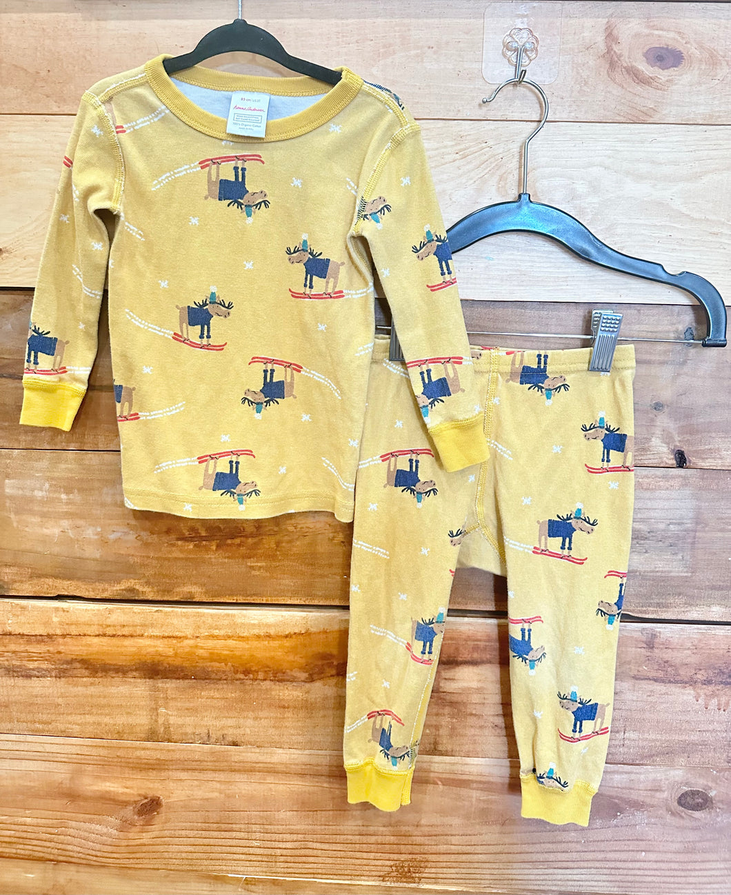 Hanna Andersson Moose Pajamas Size 2T*