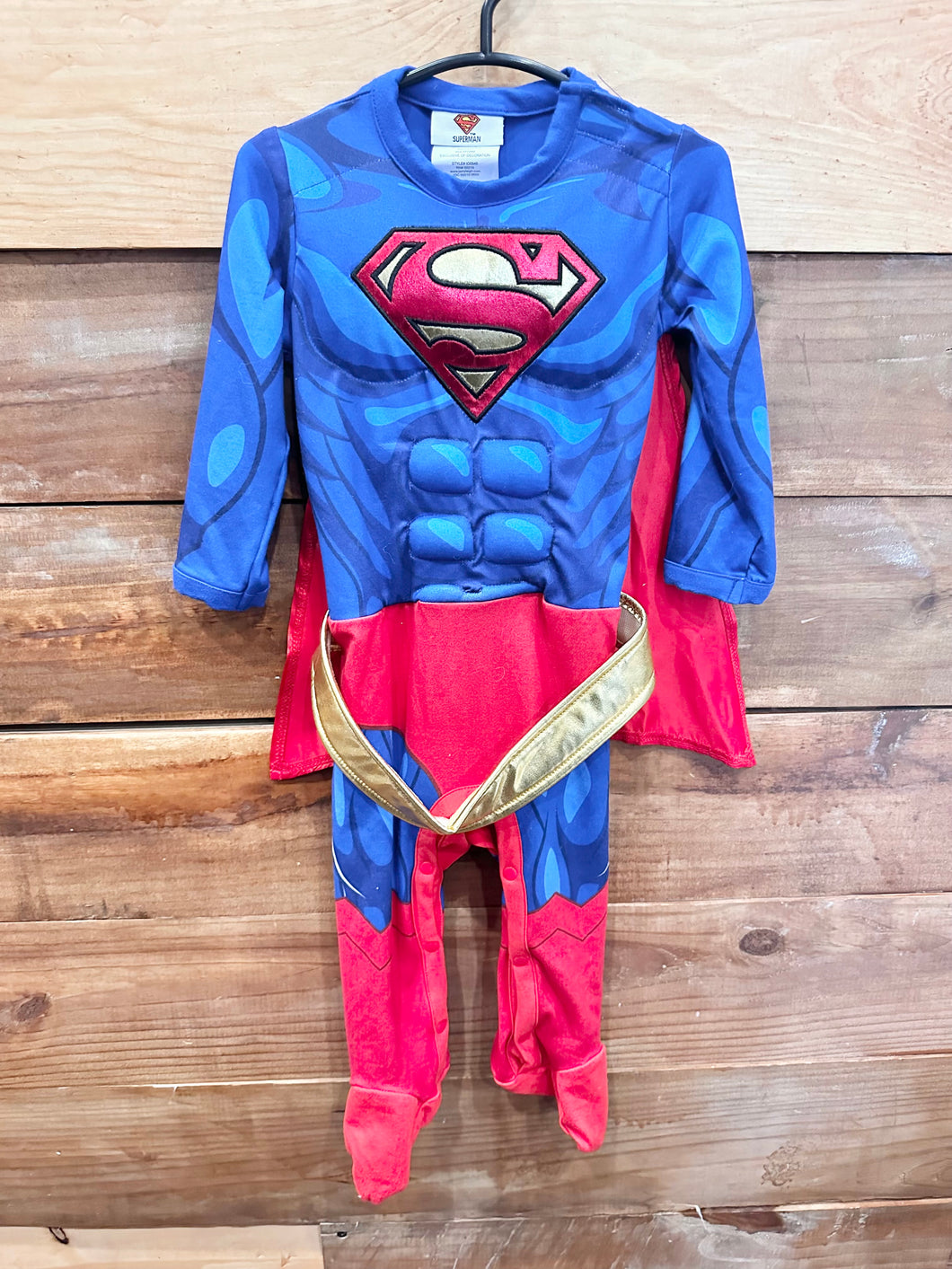 Superman Costume Set Size 6-12m