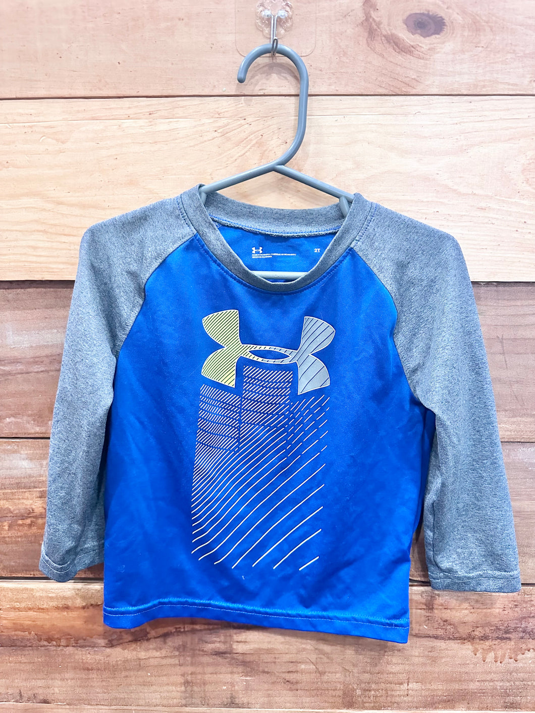 Under Armour Blue & Gray Shirt Size 2T