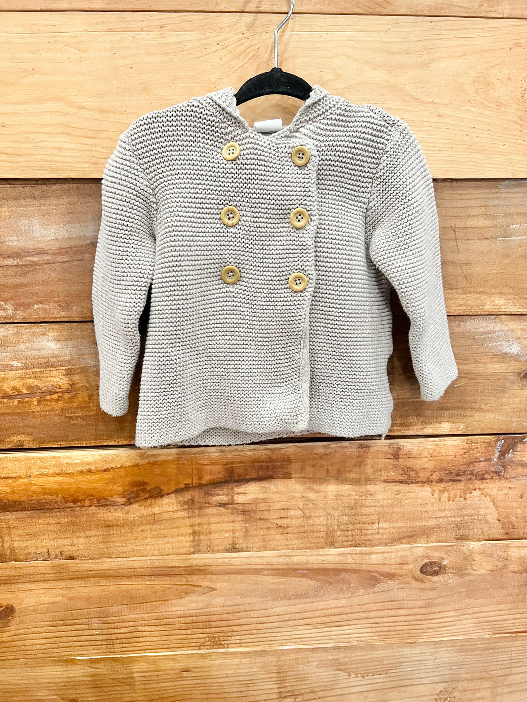 H&M Brown Knit Jacket Size 9-12m