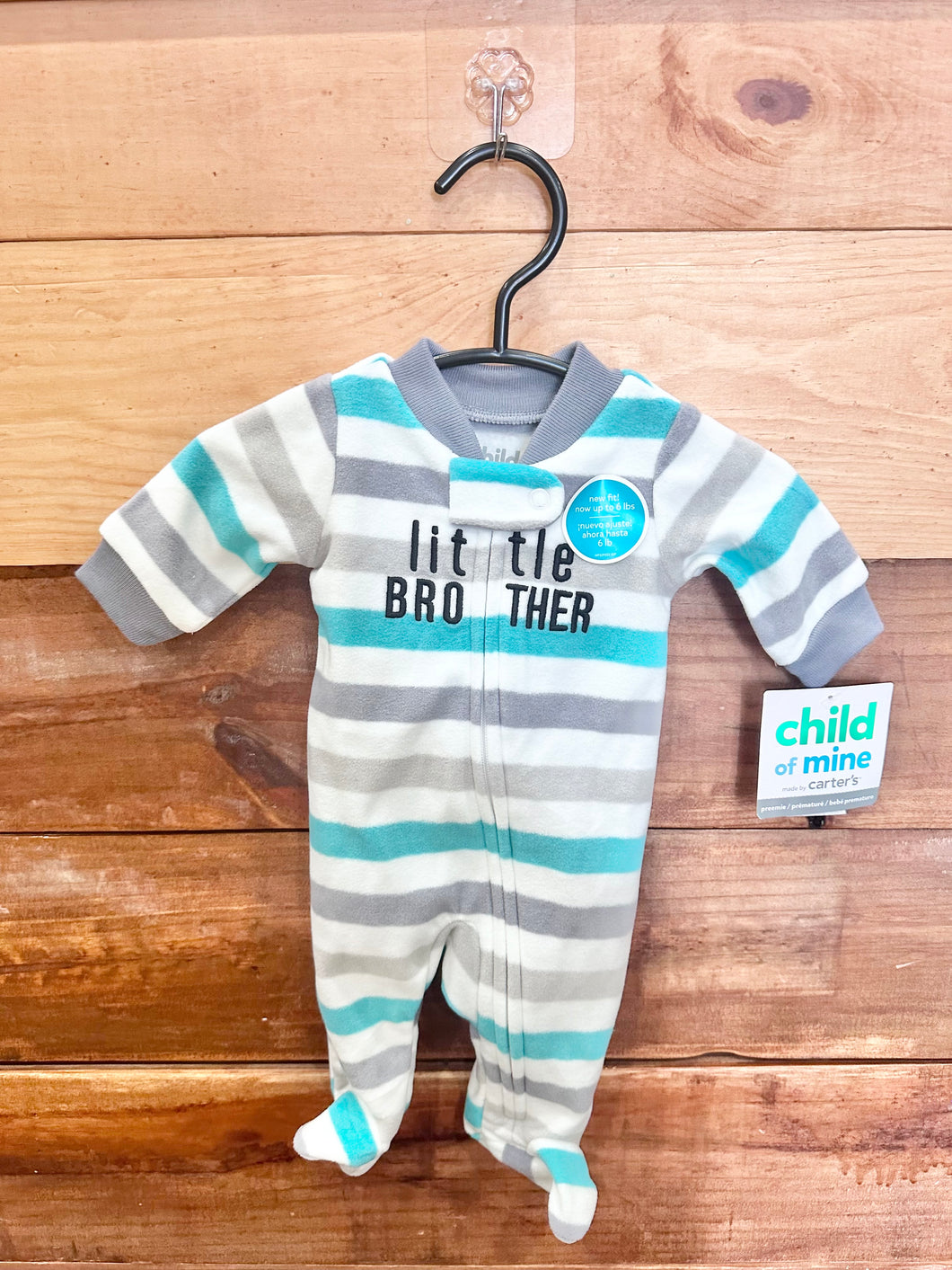 Carters Little Brother Footie Size Preemie