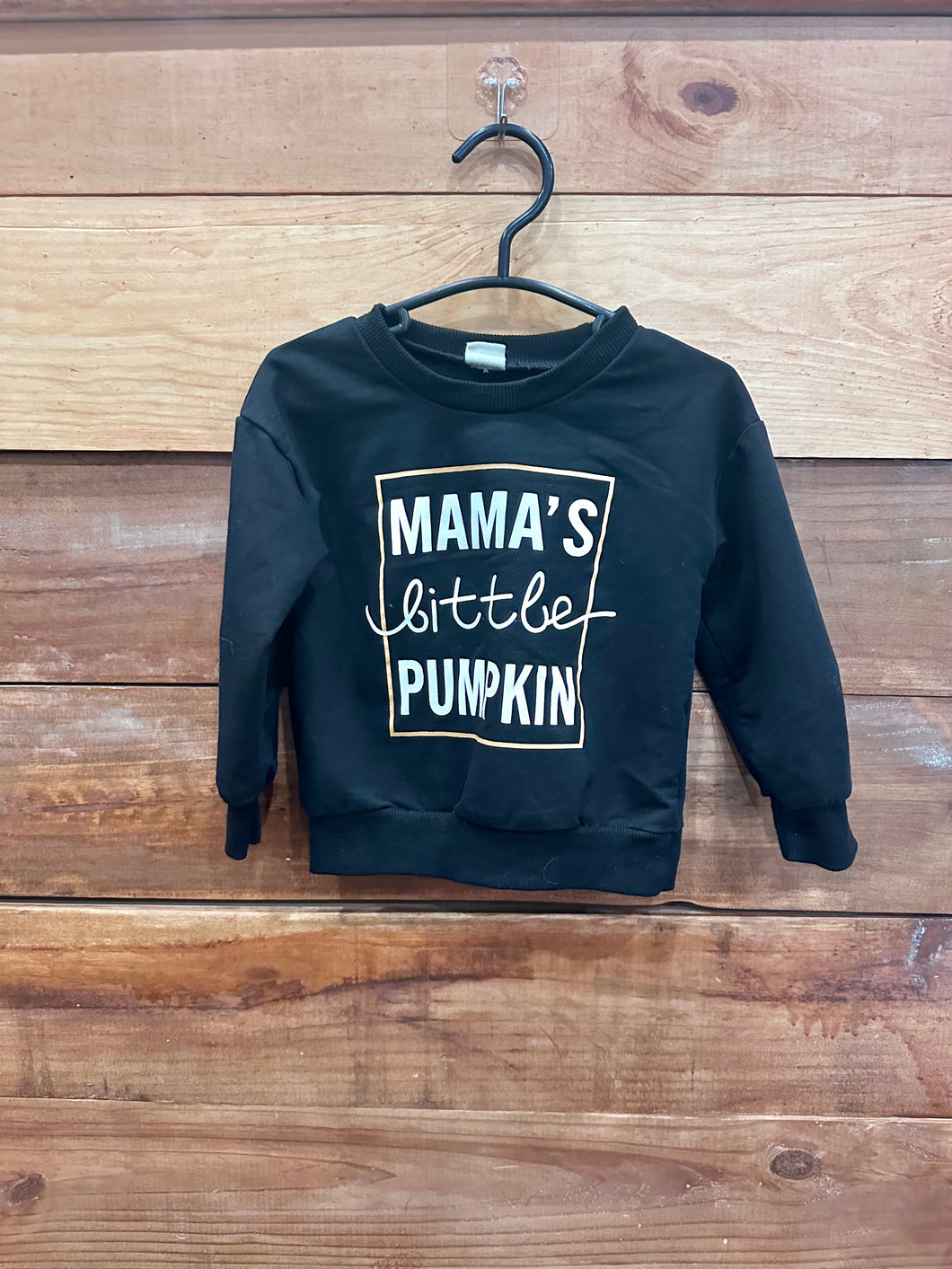 Mama's Little Pumpkin Sweater Size 9-12m