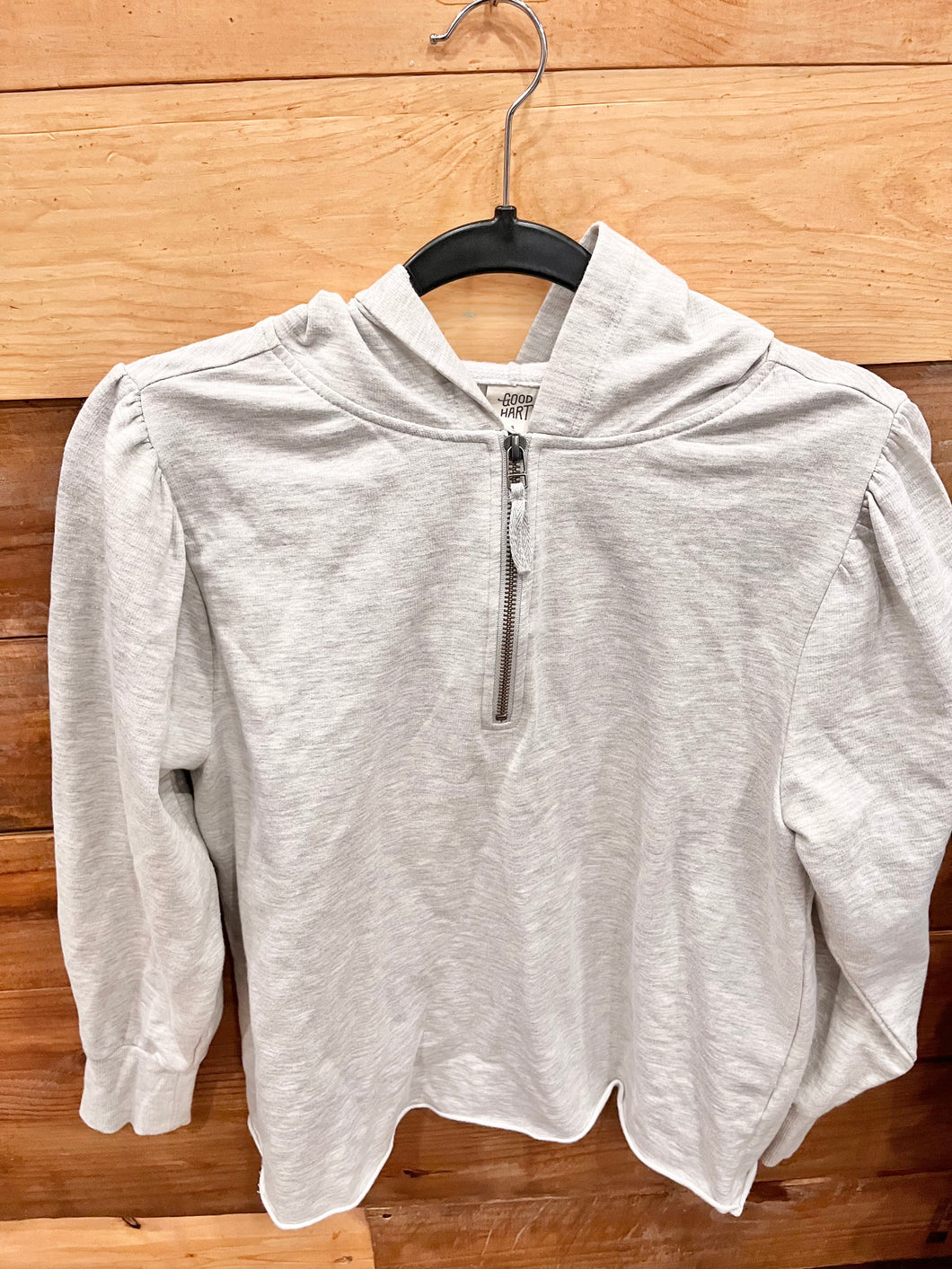 Good Hart Gray Pullover Size Small
