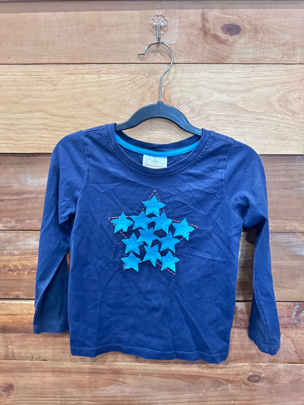 Hanna Andersson Blue Star Shirt Size 5