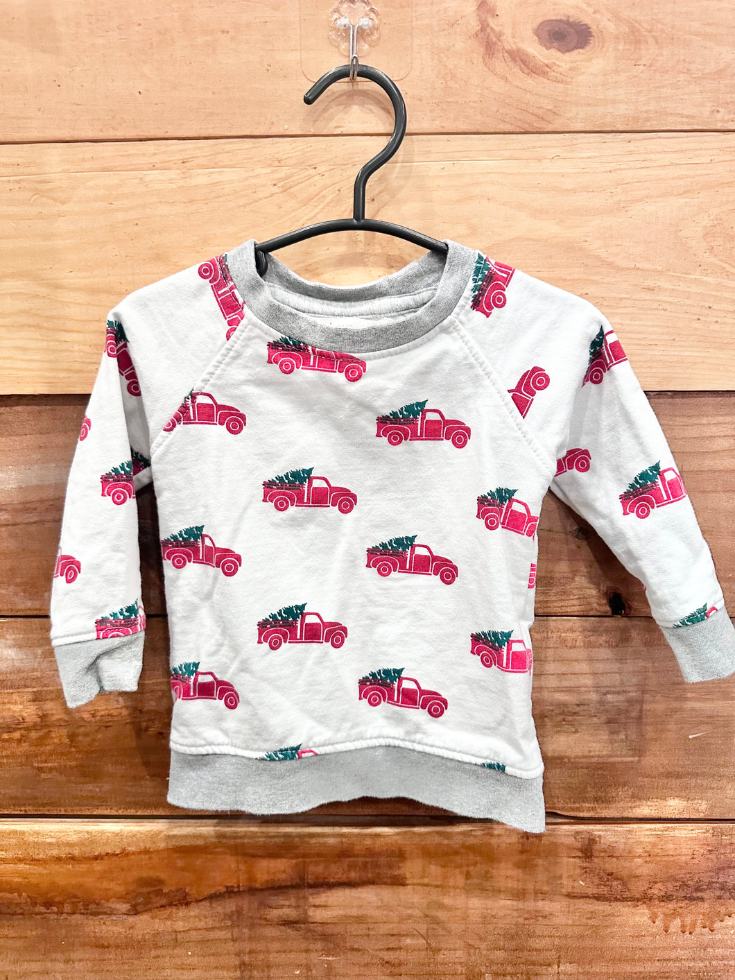 Monica + Andy Christmas Truck Sweater Size 6-9m