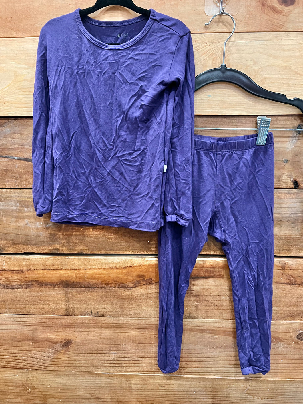 Kyte Baby Dark Purple Pajamas Size 3T