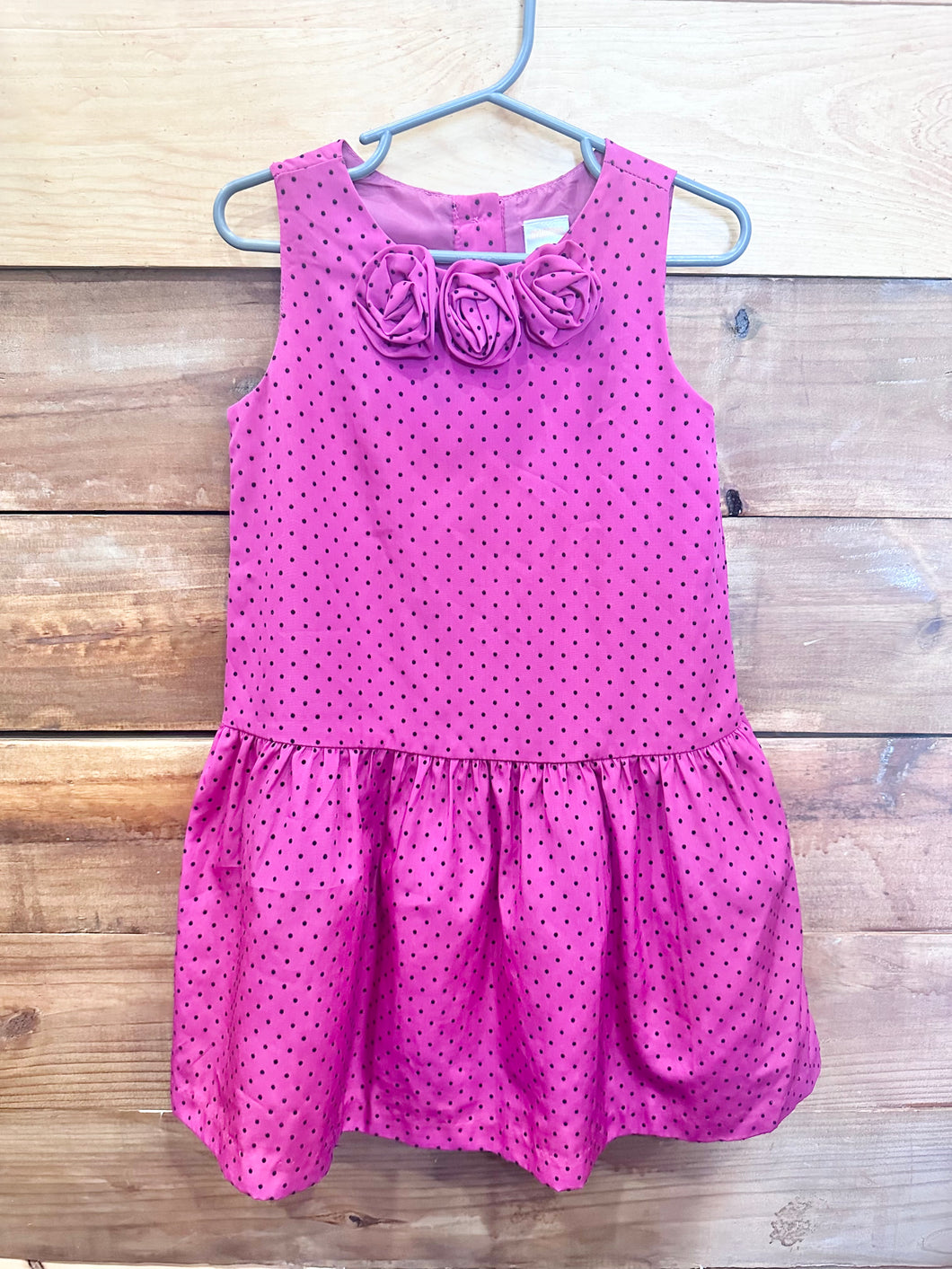 Gymboree Pink Polka Dot Dress Size 4T
