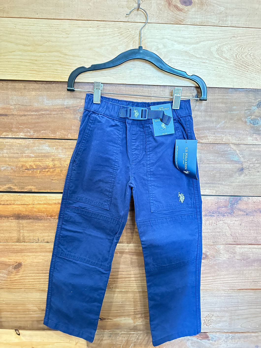 US Polo Blue Pants Size 4-5