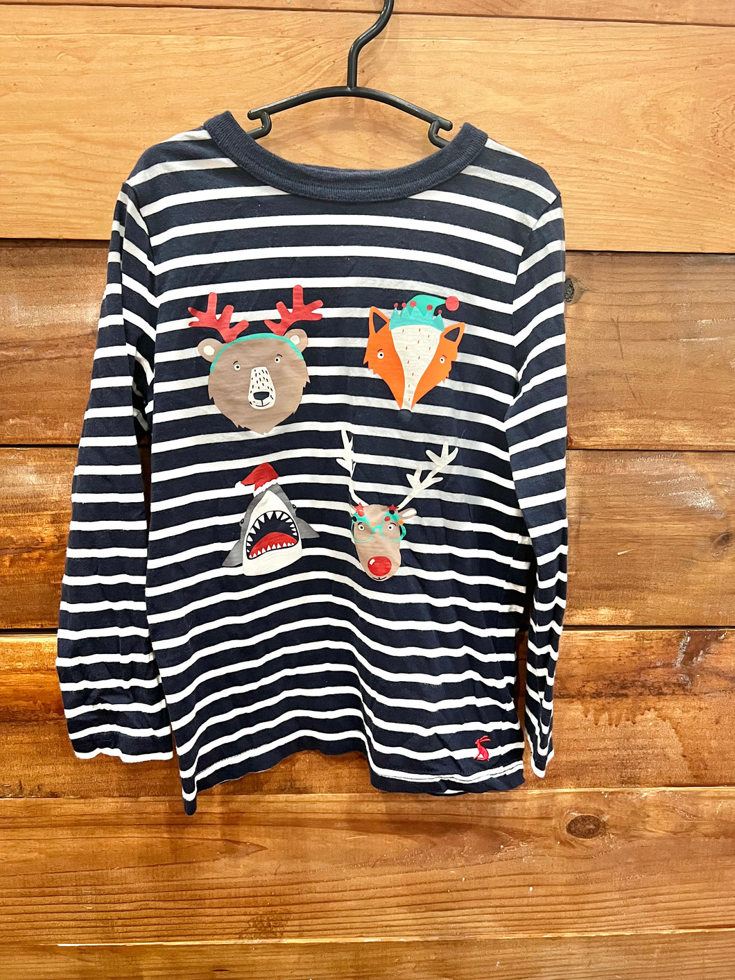 Joules Christmas Animal Shirt Size 6Y