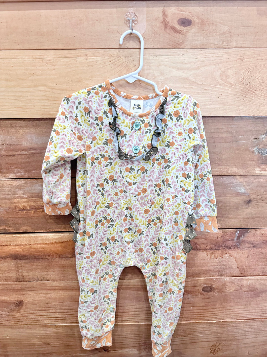 Wildflowers Floral Romper Size 2