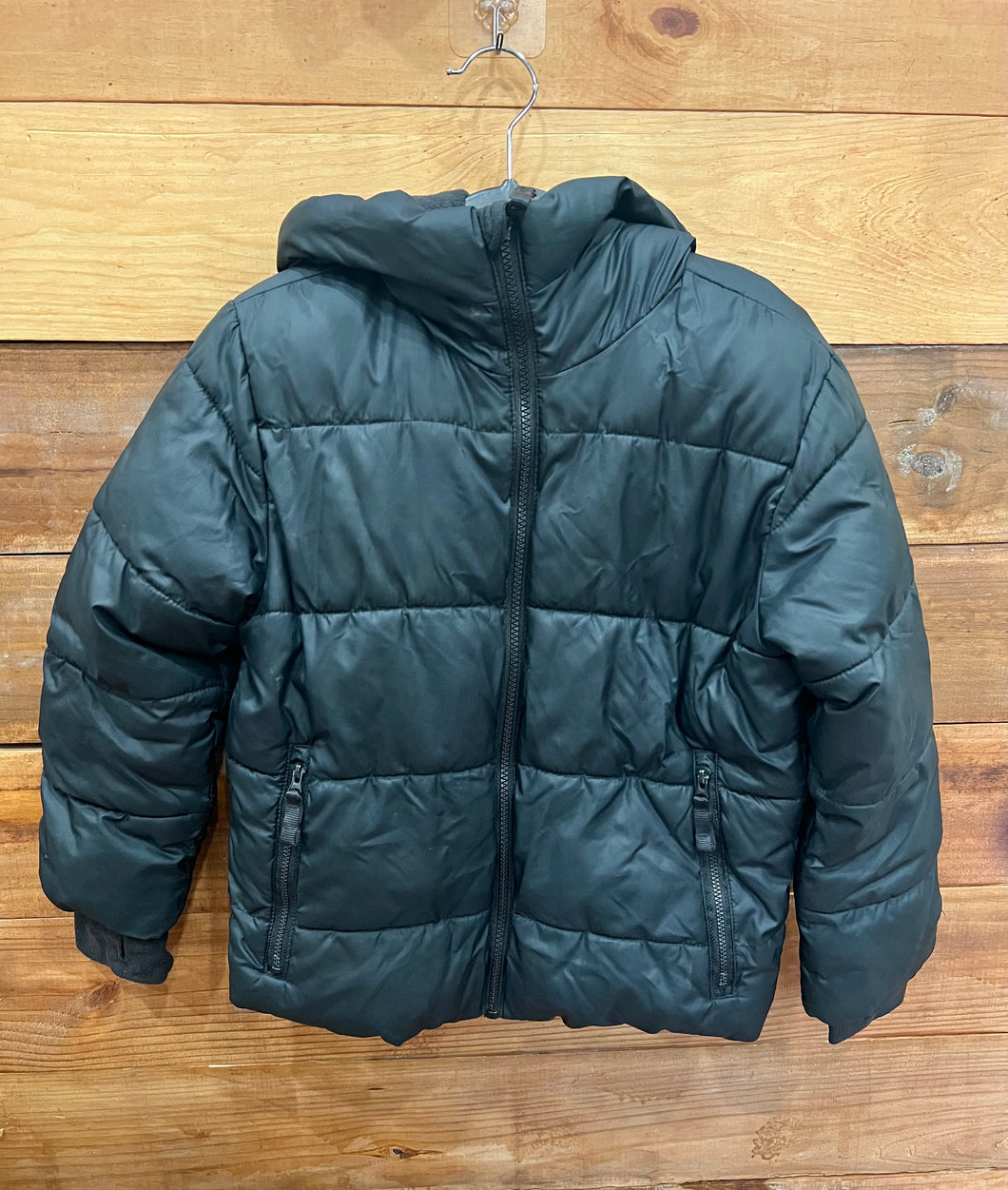 All in Motion Black Coat Size 6-7