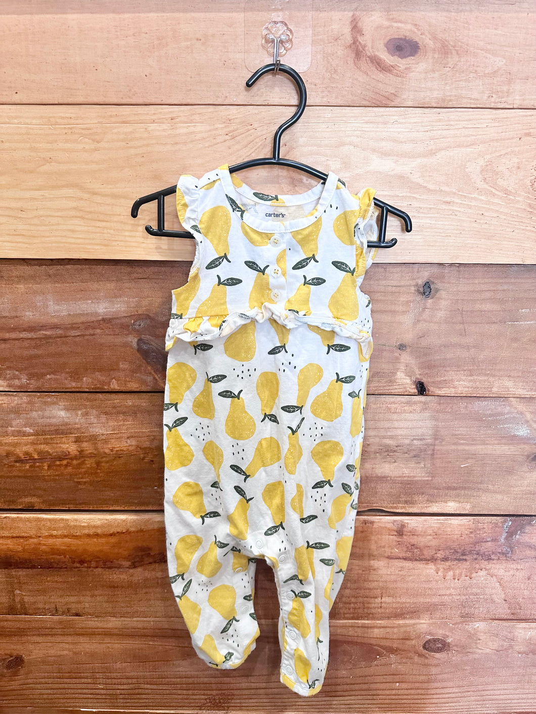 Carters Pears Romper Size 6m