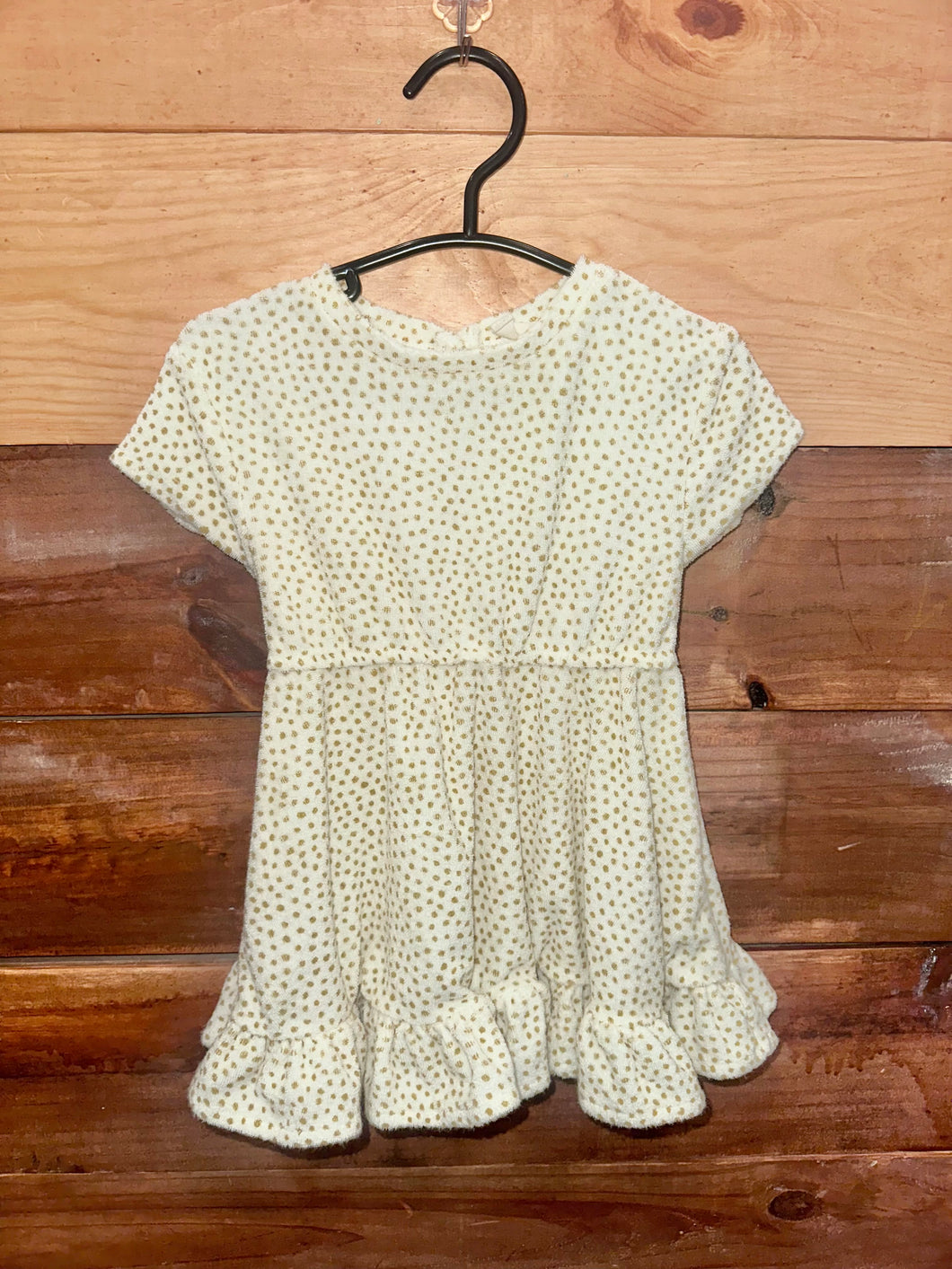 Quincy Mae Brown Dotted Dress Size 12-18m