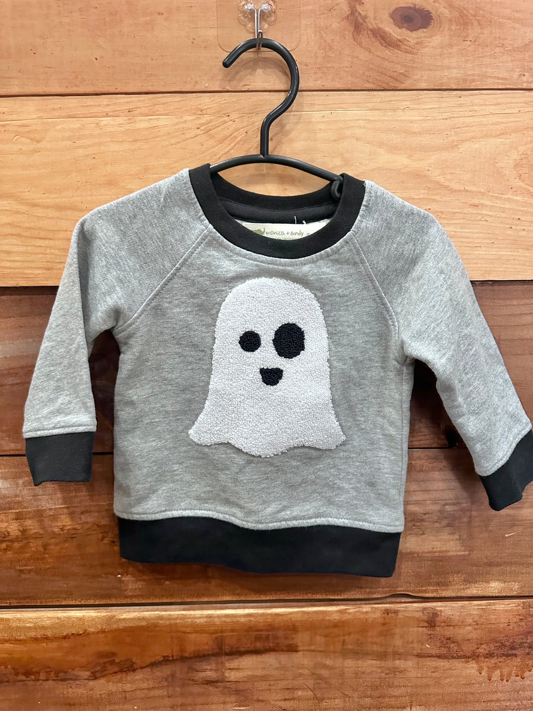Monica + Andy Ghost Sweater Size 3-6m