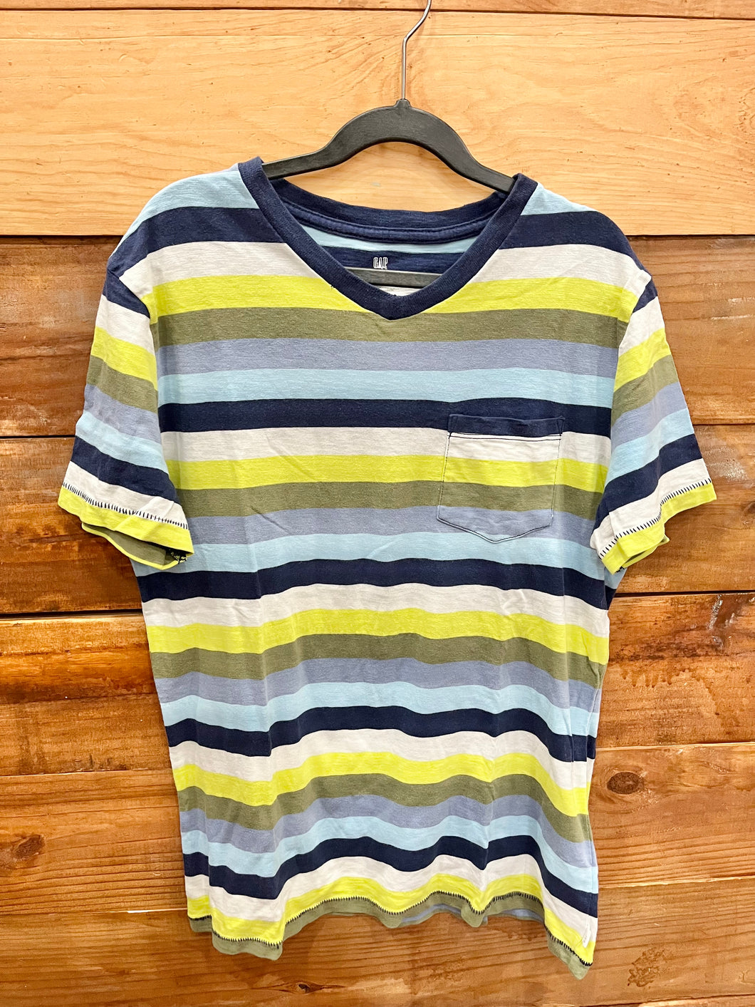 Gap Blue Striped Shirt Size 12