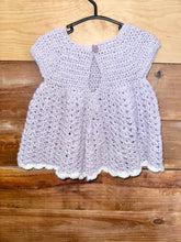 Load image into Gallery viewer, Purple Knit Dress Size 6-12m
