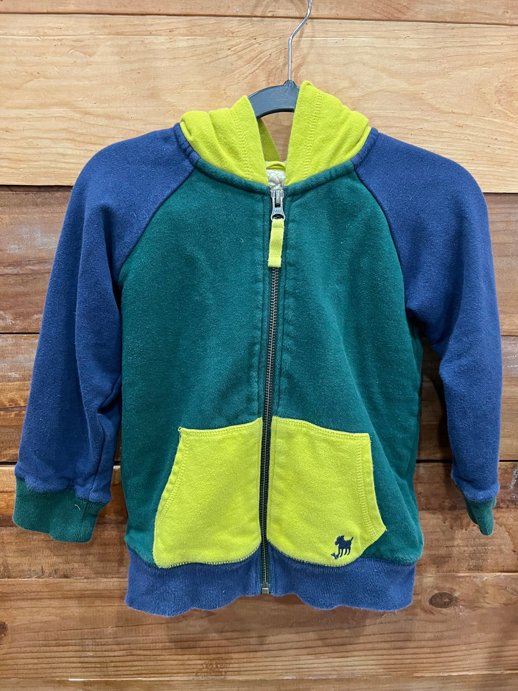 Mini Boden Colorblock Jacket Size 3-4Y