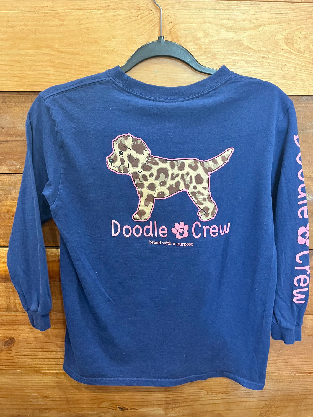 Simply Southern Doodle Dog Shirt Size Youth Medium