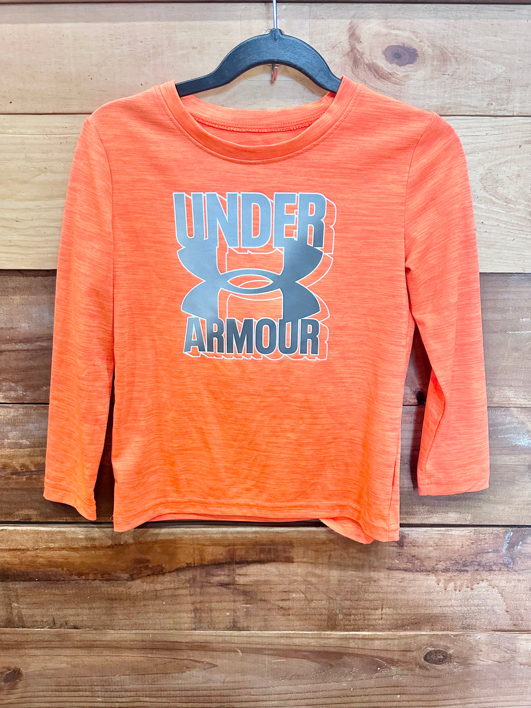 Under Armour Orange Shirt Size 4