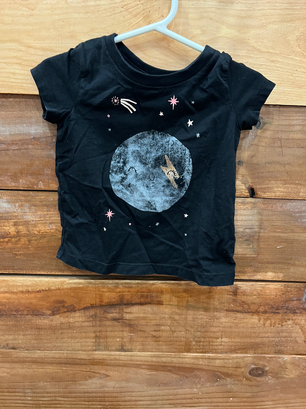 Gymboree Black Moon Shirt Size 18-24m