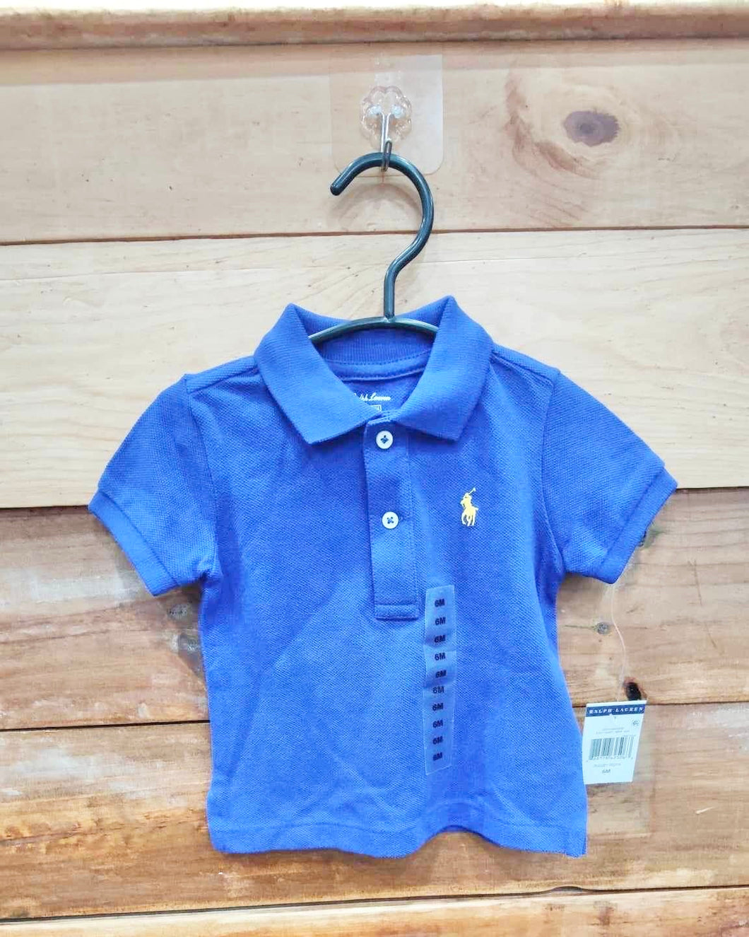 Ralph Lauren Blue Shirt Size 6m