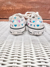 Load image into Gallery viewer, Converse Heart Shoes Size 11
