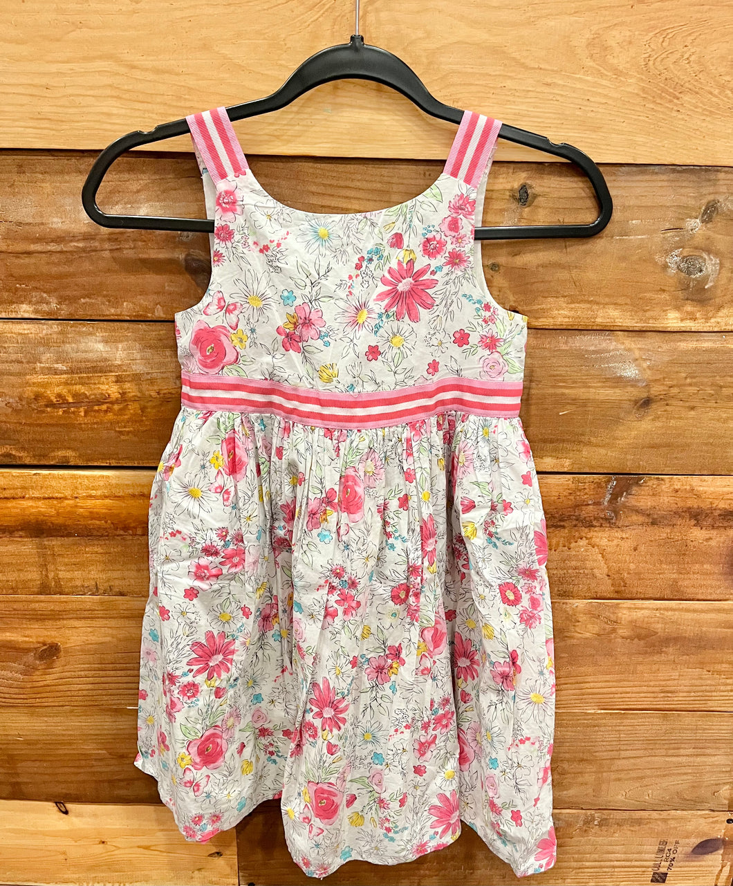 Cynthia Rowley Pink Flower Dress Size 7