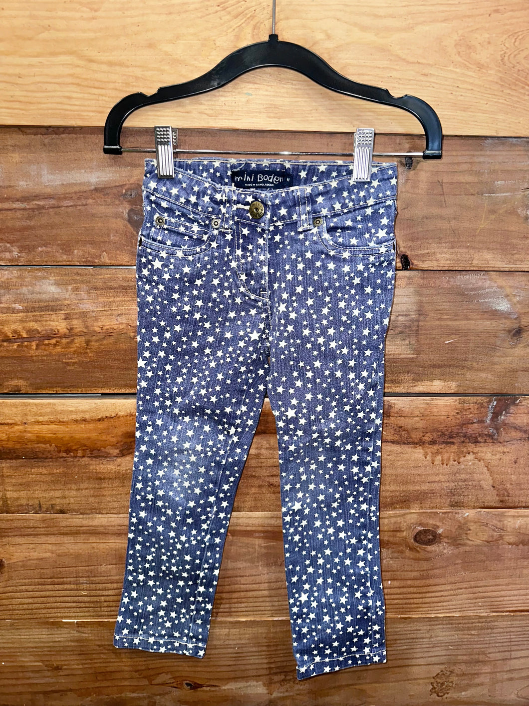 Mini Boden Star Jeans Size 4Y