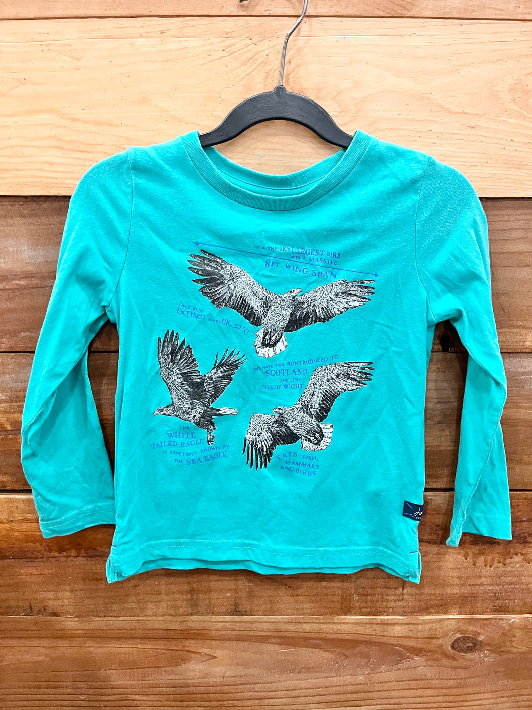 Joules Bird Shirt Size 4