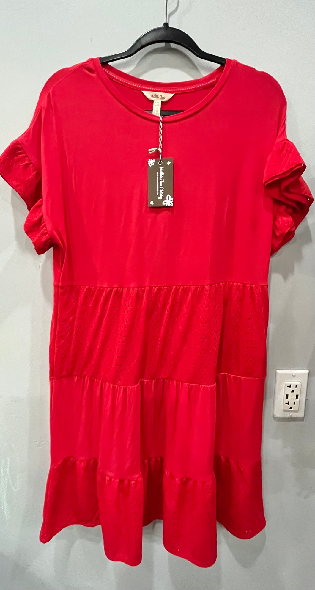Matilda Jane Red Dress Size Small