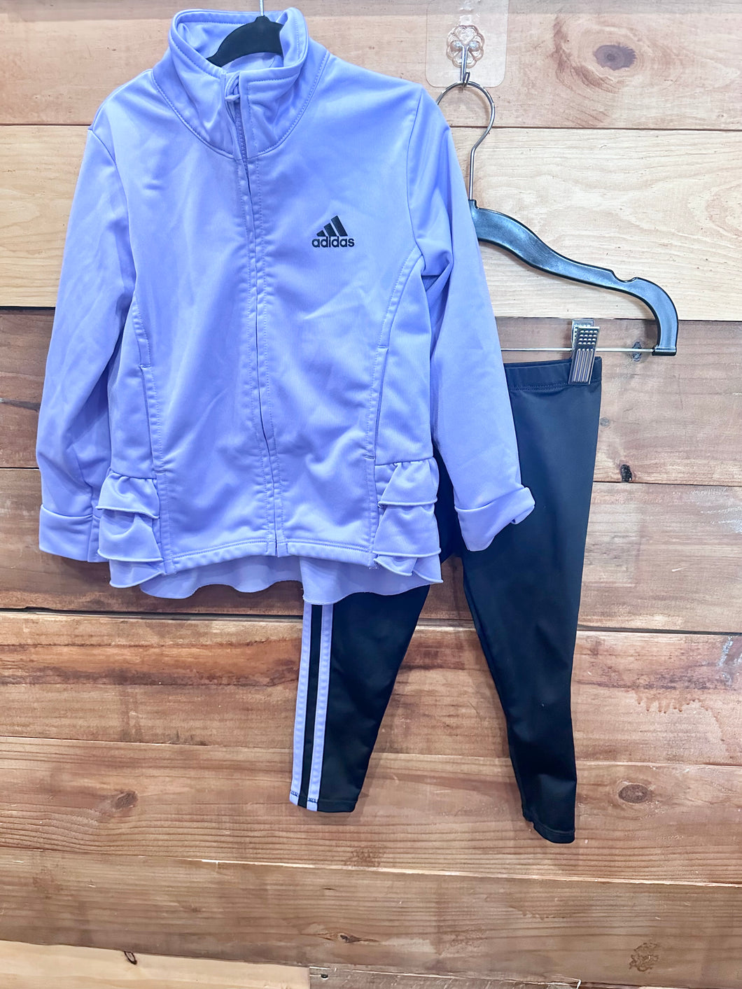 Adidas Purple 2pc Outfit Size 3T