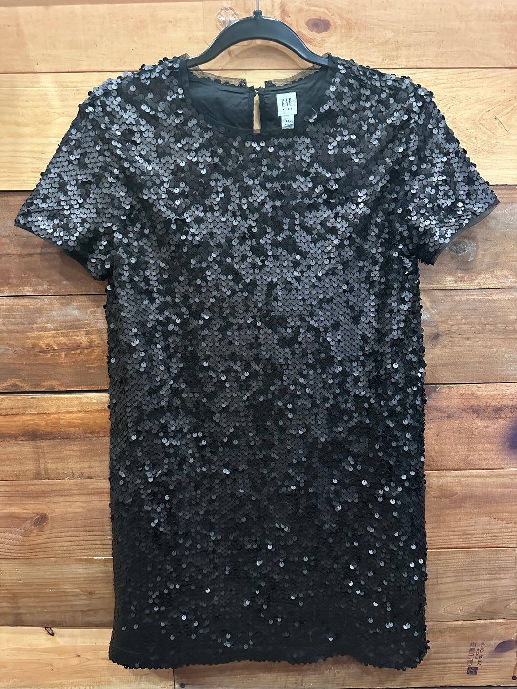 Gap Black Sequin Dress Size 13